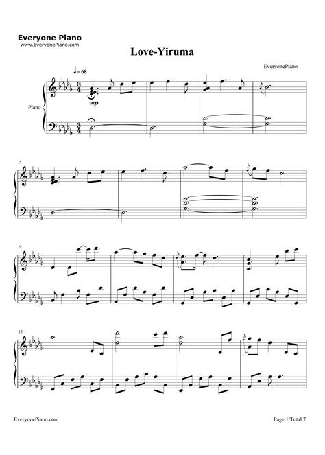 Yiruma Love Me Tutorial 的图像结果