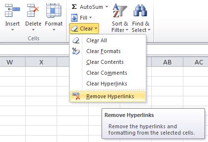 How To Remove All Hyperlinks In Excel - ExcelBaby