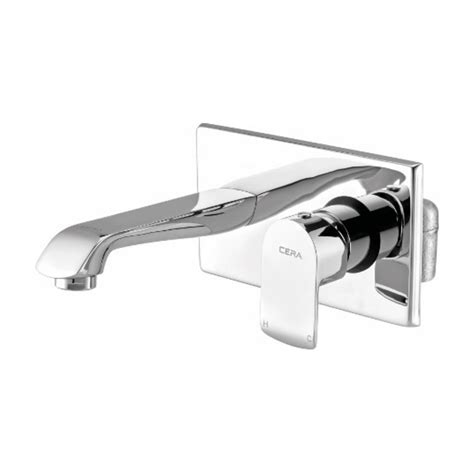 Cera Wall Mounted Basin Mixer Chromo - Chrome on Decure.in
