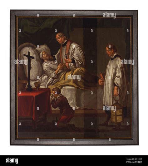 Anonymous Dutch triptych depicting the sacraments of confession ...