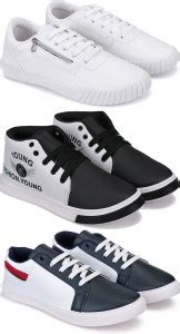 ARMADO Combo pack of 3 casual, sneakers and loafers shoes for men ...