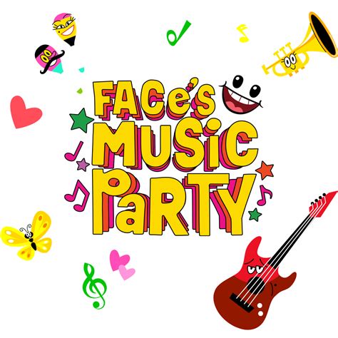 Face's Music Party Logo by brandontu1998 on DeviantArt