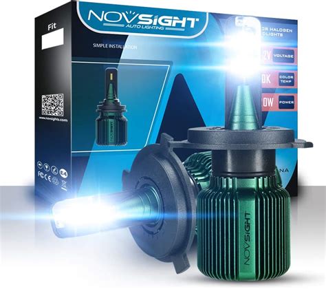 NOVSIGHT H4 LED Headlight Bulbs, H49003HB2 HiLo India | Ubuy