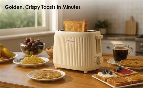 Buy Wonderchef Regalia 2-Slice Pop-up Toaster with Lid Cover, 7 ...