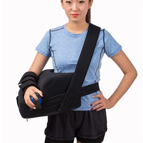 Buy Shoulder Abduction Sling, Medical Arm Sling with Abduction Pillow ...