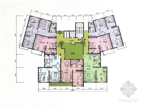 三室户型图,户型图图片三室二厅,2室户型图(第9页)_大山谷图库