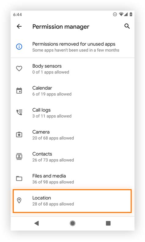 Image result for Android Camera Permissions