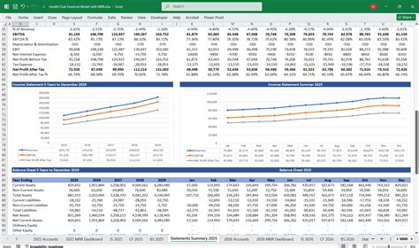 Image result for Free Club Financial Statement Excel