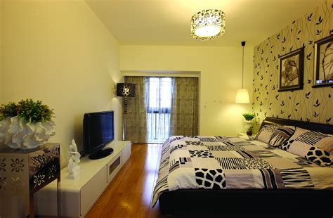 42平米一居室现代风格卧室装修效果图_太平洋家居网图库