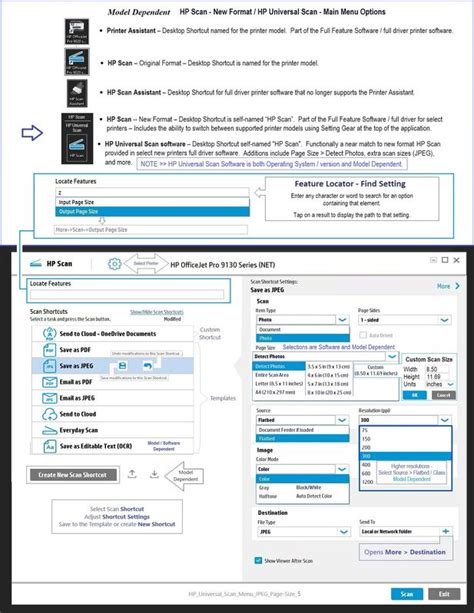 Image result for HP Scanner Menu