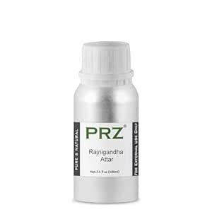 PRZ Rajnigandha Attar for Unisex (100ML) - Pure Natural Perfume (Non ...