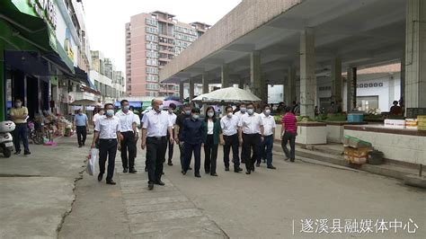 湛江市领导到遂溪县督导农民工工资支付、疫情防控和农贸市场升级改造工作