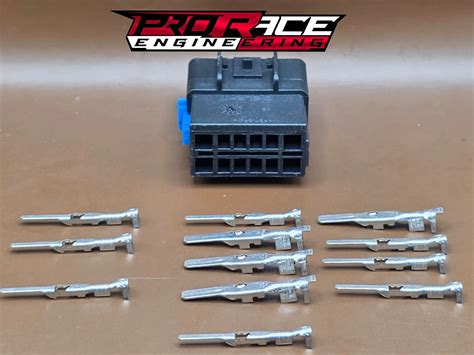 Maxx ECU Connector 12-way pin housing GT150 (mounted on MaxxECU harness) - Pro-Race Engineering