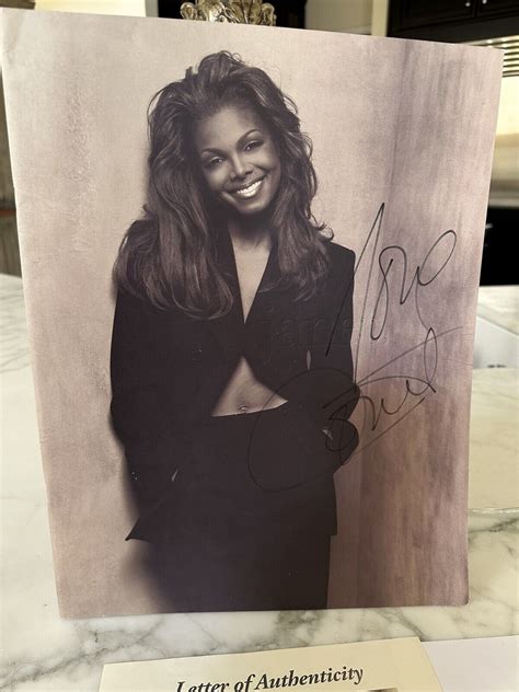 Janet Jackson Autographed World Tour Programme JSA | eBay