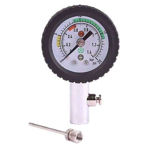 AMLESO Ball Pressure Gauge Air Pressure Gauge Instruments Portable ...