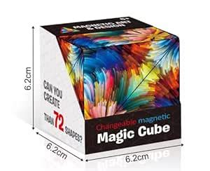 Buy Fidget Toy - Shape Shifting Box - Earth Magnet - Fidget Cube (2 ...