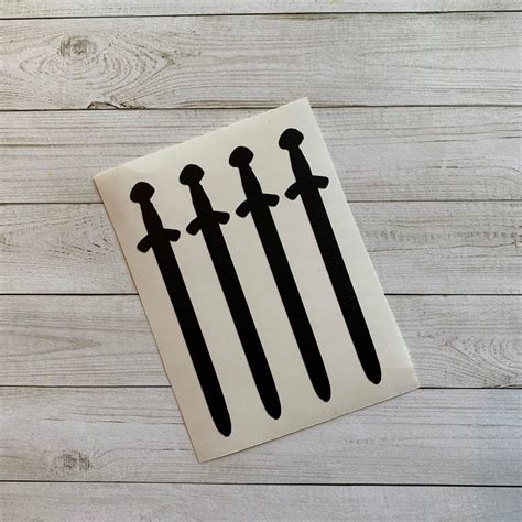 Buy Sword Decal | Sword Vinyl Decal | Sword Sticker | Pirate Decal ...