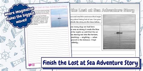 Finish the Lost at Sea Adventure Story