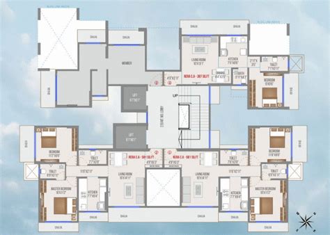 DV Celestia at Borivali by DV Group - Floor Plans, Layout - Dwello