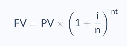 Image result for Continuous Formula