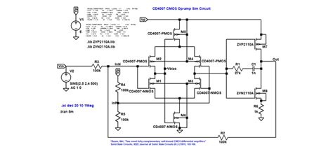 Activity: 2 Stage CMOS OTA - ADALM1000 [Analog Devices Wiki]