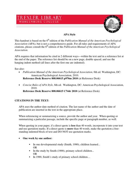 Image result for APA Format 6