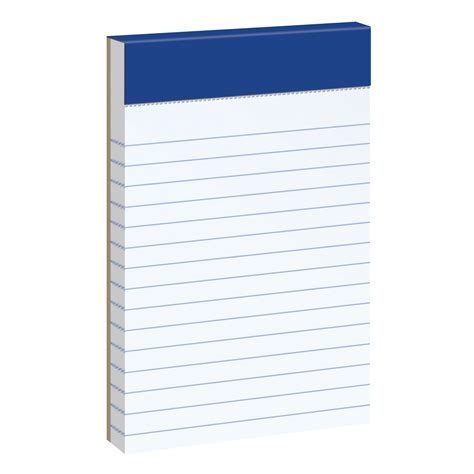 Ampad Mini Notepad, Narrow Ruled, 50 Sheets, White, 3" x 5", 12 per ...