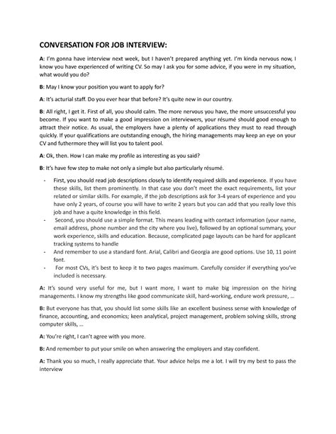 Image result for Best Job Interview Conversation