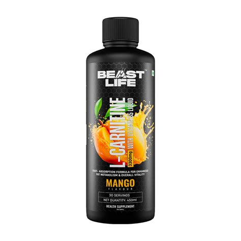 L Carnitine Supplements for Energy & Fat Burn | Shop Now – Beastlife