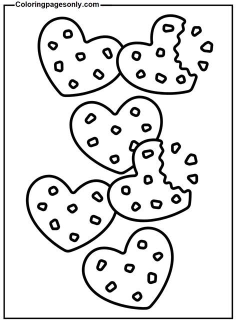 Colouring Pages Heart Shape