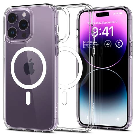 Spigen Ultra Hybrid MagFit Back Cover Case for iPhone 14 Pro Max ...