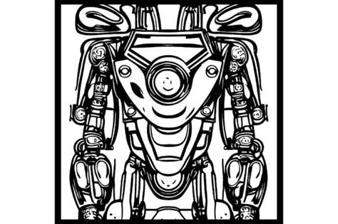 Robot Line Art 的图像结果