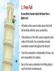 Image result for Free Fall Example