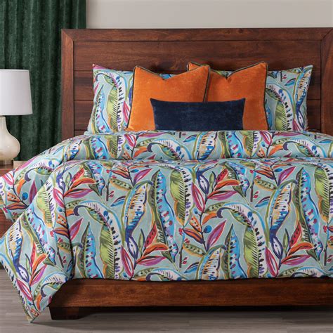 Siscovers Tropical Print Multi-Color Duvet Cover & Insert Set | Wayfair