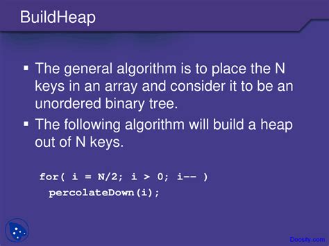 Build Heap Algorithm 的图像结果