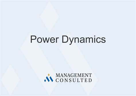 Power Dynamics: Understanding Power in the Workplace
