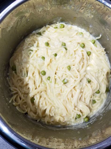 Cheesy Thin Spaghetti Noodles In Instant Pot