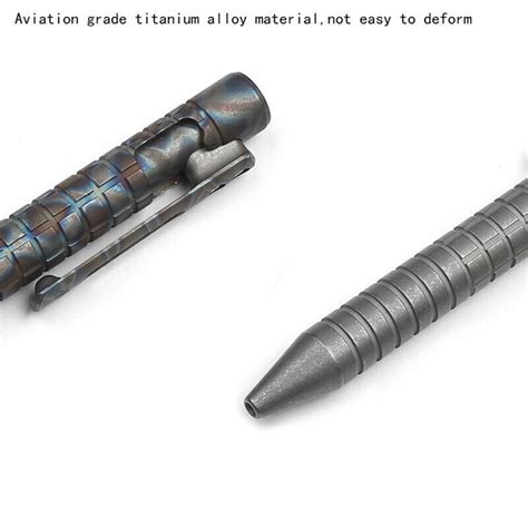Buy TC4 Titanium Alloy Bolt Action Pen Office Signature Writing Pocket ...
