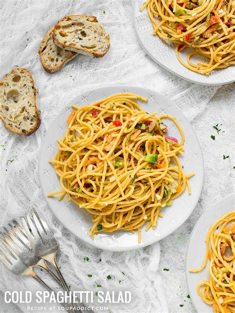 Cold Spaghetti Salad: Summer Comfort Food! – SoupAddict