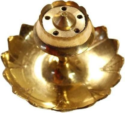 SVC Handicrafts Brass Agarbatti Stand for Pooja Room / Incense Sticks ...