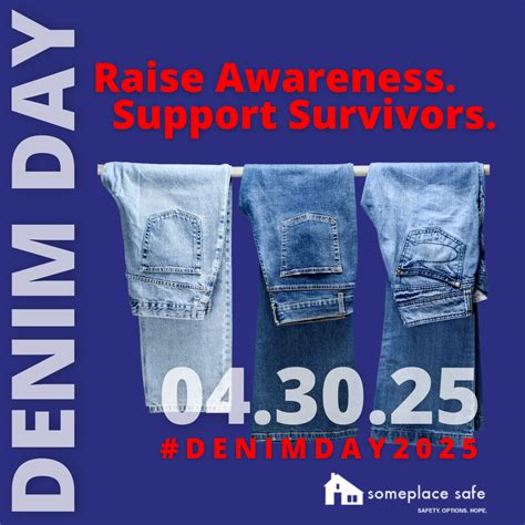 Supporting Survivors of Sexual Violence with Denim Day | Someplace Safe