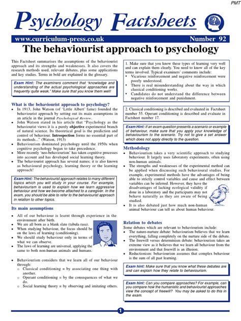 Behaviourist Approach 的图像结果