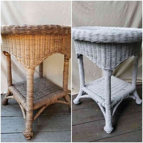 How to Paint Wicker Furniture with Chalk Paint: 5 Easy Steps • That ...