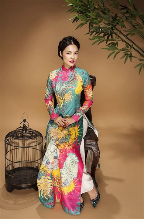 Áo dài truyền thống đẹp dịp Tết