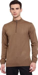 Style Quotient Solid Turtle Neck Casual Women Brown Sweater - Buy Style ...