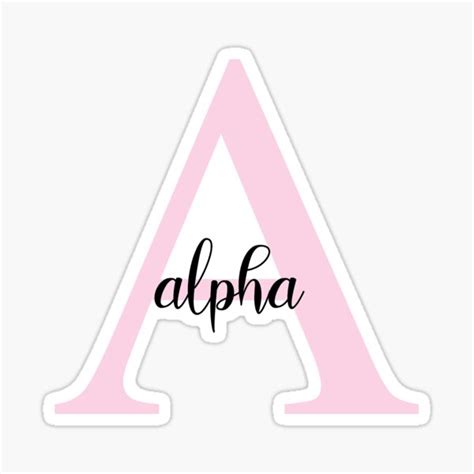 Alpha Sign Sticker 的图像结果