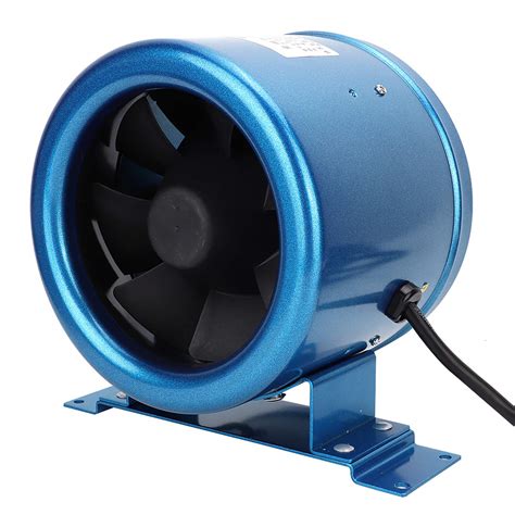 Buy Topiky 6In Inline Duct Fan 350CFM, 40W 5000 RPM Adjustable Speed ...