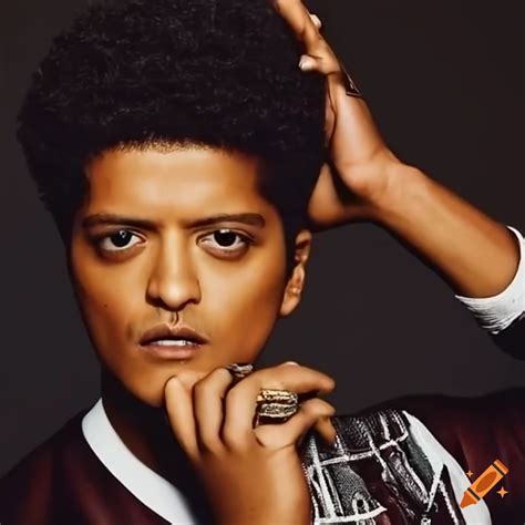 Bruno mars and drake together on Craiyon