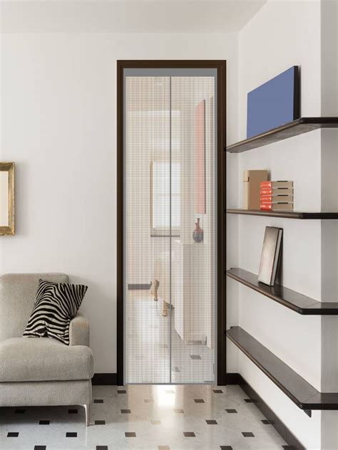 Classic Mosquito Net Grey Solid Magnetic Door Mosquito Net - Price History