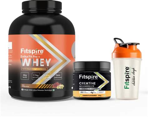 Fitspire Evika Fit Super Pro plus & Creatine Monohydrate Powder With ...